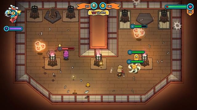 THE SWORDS OF DITTO - Dojo Training! - Let's Play Swords of Ditto Gameplay Part 14 (Rougelite) смотреть онлайн