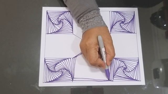 Tutorial Line Illusion Amazing Squares смотреть онлайн