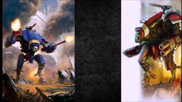 Adeptus Titanicus: Armigers (Warglaive/Helverins) смотреть онлайн