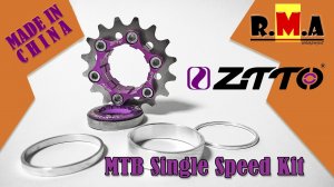single speed cassette на HG от ZTTO с AliExpress-made in china