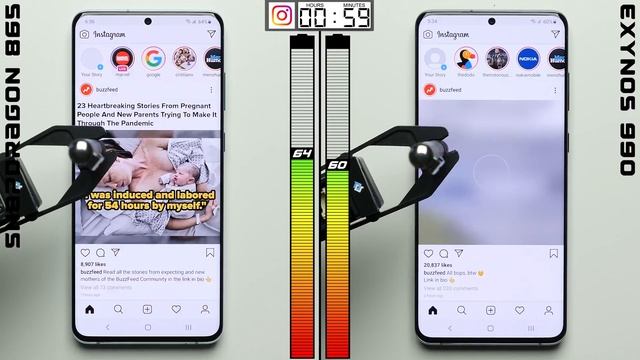 Galaxy S20+ (Snapdragon) Vs Galaxy S20+ (Exynos) Battery Test