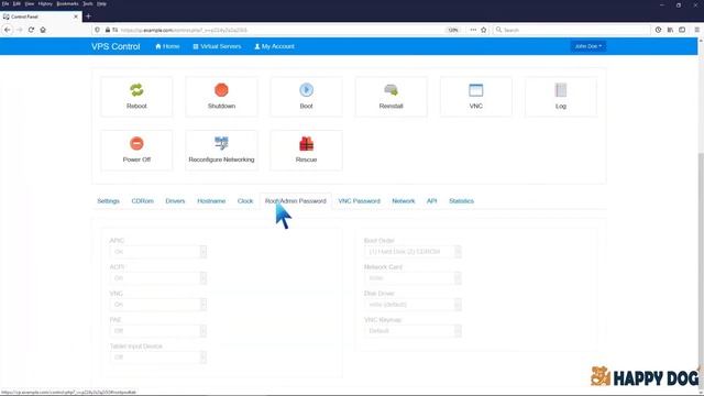 How to Change Your VPS OS Root Admin Password Using SolusVM Happy Dog Web Hosting смотреть онлайн