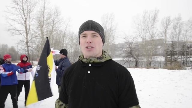 Трезвая Русская Красноярская пробежка и купание 2015 смотреть онлайн