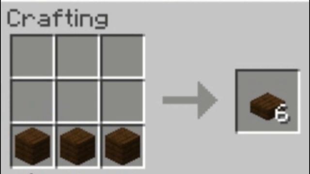 Minecraft Survival: How to Make Dark Oak Slab смотреть онлайн