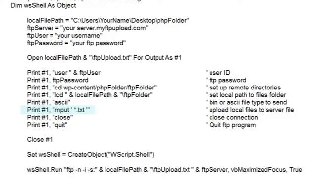 Excel VBA tutorials to enhance WordPress pages - #8 - FTP Uploader смотреть онлайн