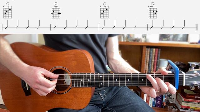 Stuck with U - Ariana Grande & Justin Bieber - EASY Guitar Lesson Tutorial with CHORDS ON SCREEN смотреть онлайн