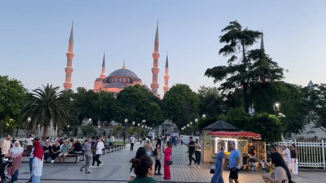 🇹🇷Стамбул 🙌Мечети Султанахмед и Святой Софии смотреть онлайн
