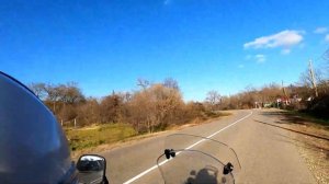 Прикатываем  ветровик V strom 650 :)