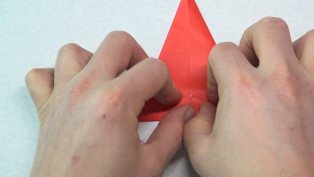 Triangular Dominoes Fall Left and Right - Simple Origami Tutorial смотреть онлайн