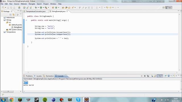 Java Tutorial 3 - Strings and Formatting смотреть онлайн