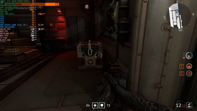 Wolfenstein Youngblood 1660Super Ryzen 5 1600 Mein Leben Ultra Grafik Performans Test