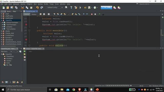 Clase File Java | Método exists() смотреть онлайн