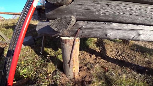 Жизнь в деревне. Первые заморозки. Работа у реки. смотреть онлайн