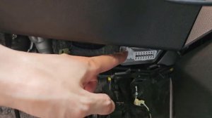2015-2020 Honda Fit OBD-2 Port Location