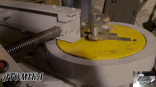 Трубогиб дорновый ИВ 3428, гибка алюминиевой трубы марки АД 31 ○25×2 мм. смотреть онлайн