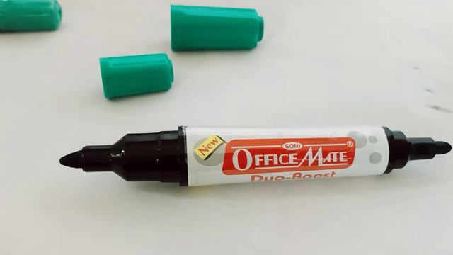 Office Mate Double-Tip Permanent Marker | Bullet Tip | Chisel Tip смотреть онлайн