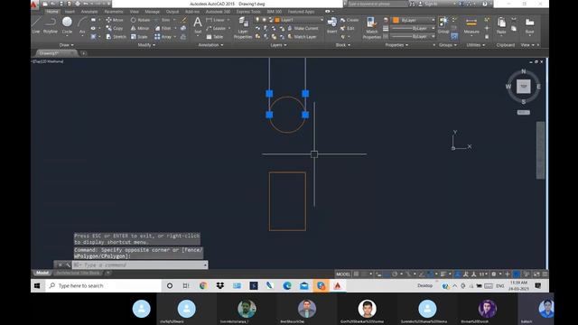 Learn Complete AutoCAD 2021 In 1 Hour Tutorial in Hindi Live Training (Gemini Architectural) смотреть онлайн