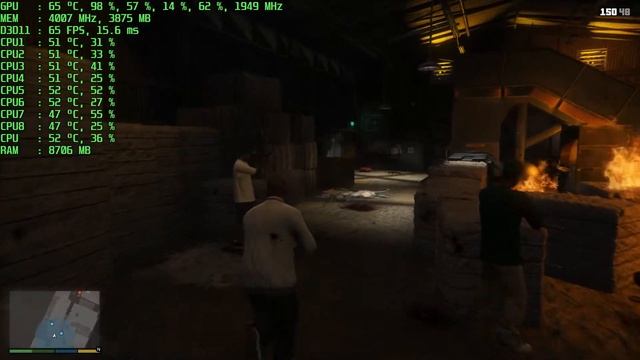 Grand Theft Auto V (REDUX) Xeon E3 1240 v3 + GTX 1060 6gb смотреть онлайн