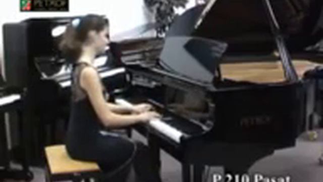 F. Chopin: Scherzo B-minor (part 1), L. Korbelova, PETROF PASAT grand смотреть онлайн
