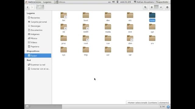 13 CentOS 7 - Reconocimiento del Entorno GNOME смотреть онлайн