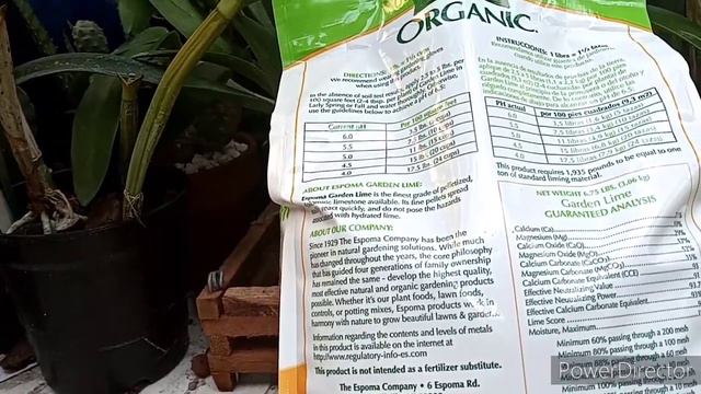 Garden Lime, why & how I use it... #orchids #gardening. смотреть онлайн
