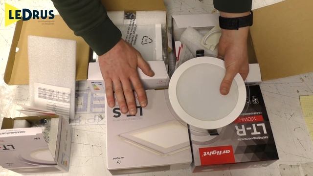 Встраиваемые светодиодные светильники Arlight, серия LT смотреть онлайн