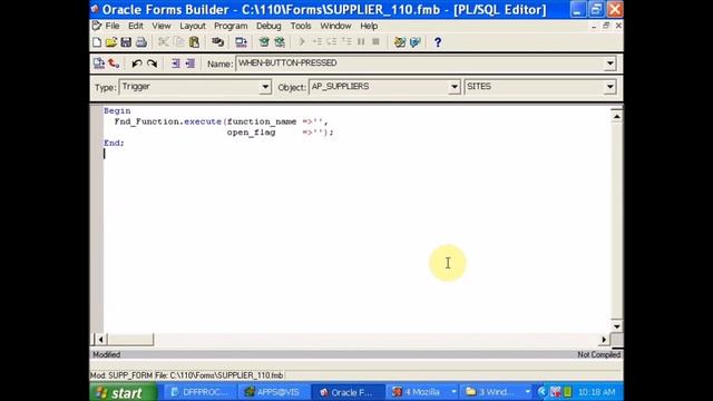 ORACLE APPS FORMS Part3 смотреть онлайн