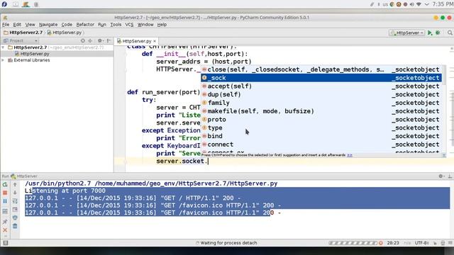 65 Python network programming Httpserver смотреть онлайн