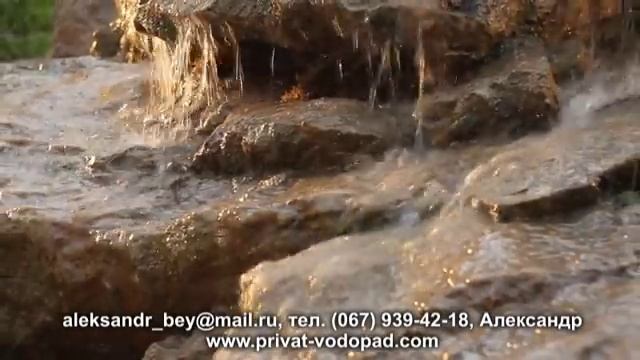 Декоративный пруд водопад своими руками. смотреть онлайн