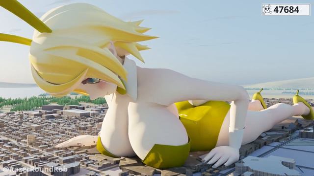 Giantess Bunny Rin смотреть онлайн