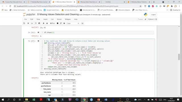 5 Detecting Missing Values and Correcting with Python смотреть онлайн