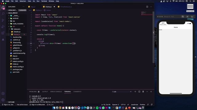 Aula: React Native + Redux (Hooks) смотреть онлайн