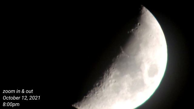 Nikon Coolpix P510 | Moon | Zoom in & out | 2021 смотреть онлайн