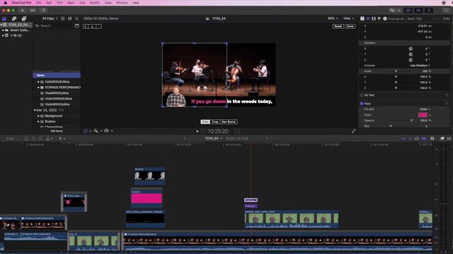 HOW TO CREATE A KARAOKE SING-A-LONG EFFCT | FINAL CUT PRO X | TUTORIAL смотреть онлайн
