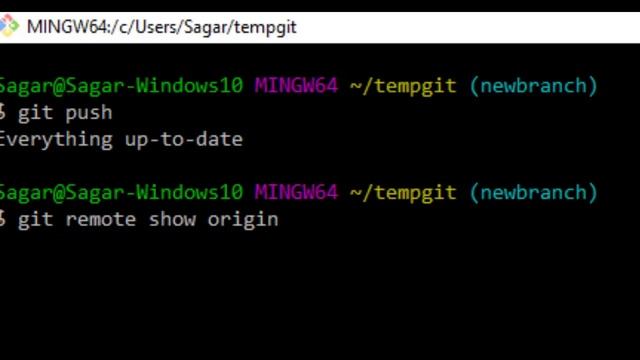 which remote branch my changes will be pushed to in git смотреть онлайн