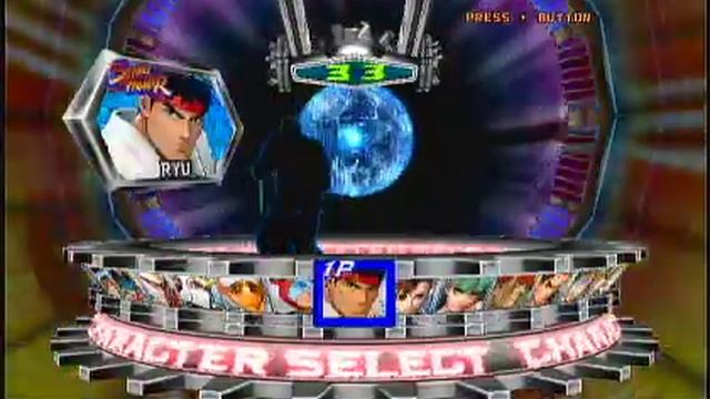 Tatsunoko vs Capcom - Ultimate All-Stars Character Select Screen смотреть онлайн