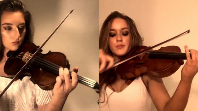 Lovely - Billie Eilish - violin duo смотреть онлайн