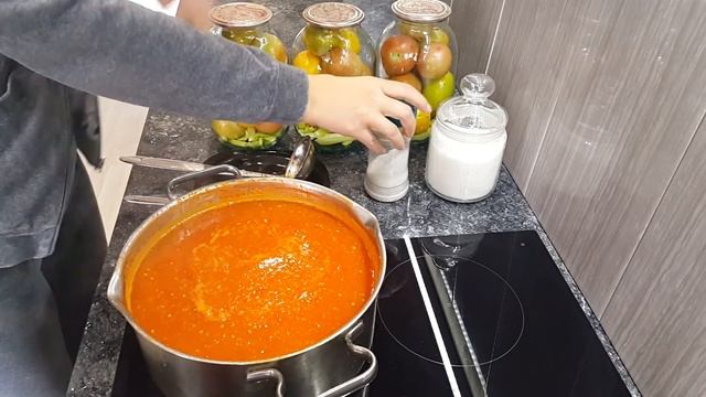 110. Зеленоватые Помидоры в Томате со Сладким Перцем (Консервация) смотреть онлайн
