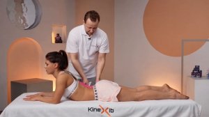 Тейпирование при болях в нижней части спины кинезиотейпами Kinexib