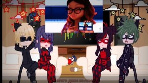 Реакция Леди Баг и Супер Кот на TikTok (Токси Баг и Коготь Нуар) #1  Реакция ЛБИСК на ТТ