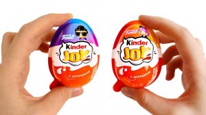 КИНДЕР ДЖОЙ ФАНКО: девочки против мальчиков Kinder Joy Funko