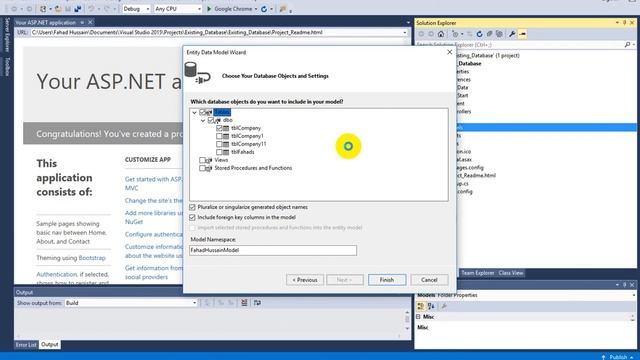 Tutorial 10: Existing Database using entity framework in MVC | Entity framework existing database смотреть онлайн