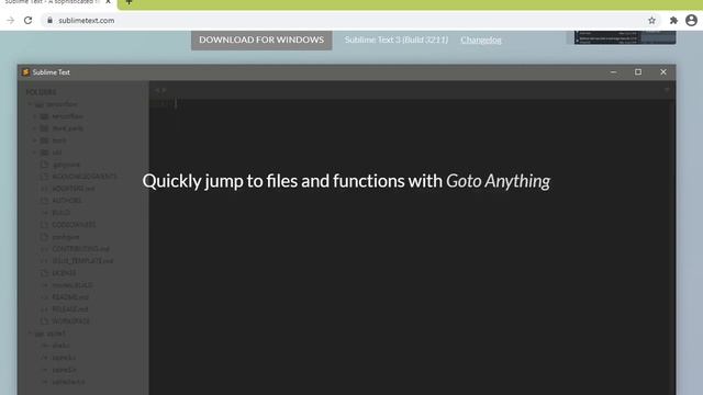Sublime Text | Introduction смотреть онлайн