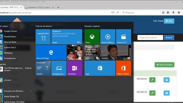 Loja Virtual com PHP 7 - Aula 11 - Excluindo imagem ao apagar produto смотреть онлайн
