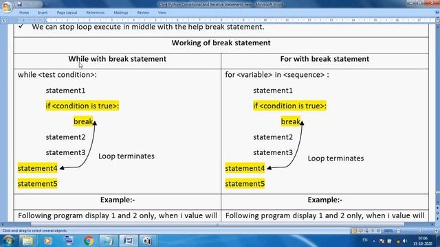 Class 11 IP Ch 4 Python Loop Else and Jump Statements смотреть онлайн