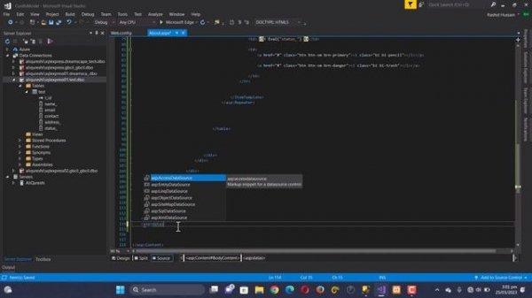 Asp .NET: CRUD Operations Using Modal Popup in ASP NET Web Forms (part 3)