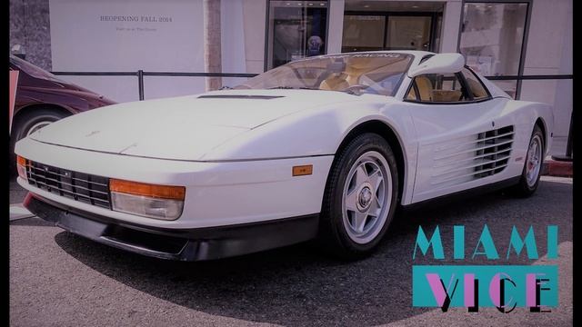 Miami Vice Crocketts Theme HD Starring  The Testarossa