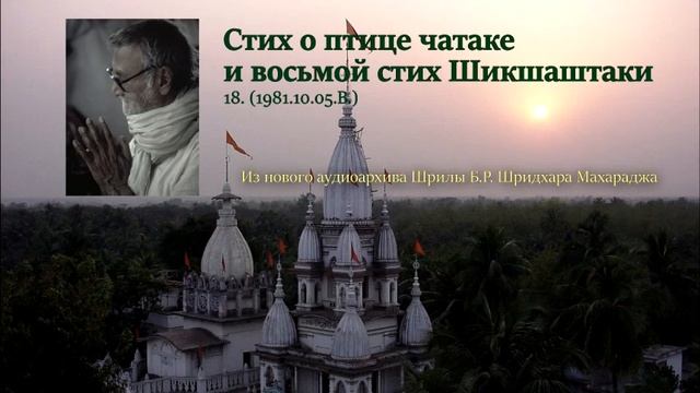 18. Стих о птице чатаке и восьмой стих Шикшаштаки смотреть онлайн