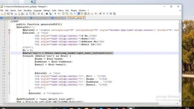 Create PDF Files Using mPDF In CodeIgniter 3.6 in HINDI смотреть онлайн