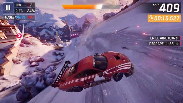 Ronda 3 | '0:37.291' 3⭐ Grand Prix - Porsche 935 (2019) [ HIMALAYA - Salto De Nieve ] - Asphalt 9 смотреть онлайн
